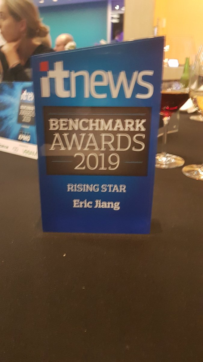 ericjiang97's tweet photo. It's a great honour and privilege to win the @iTnews_au #benchmarkawards...
Big thanks goes out to @jnelssonsmith who started this project with me. And everyone who worked on this amazing project... What a journey it's been! https://t.co/lyTtANMHNj