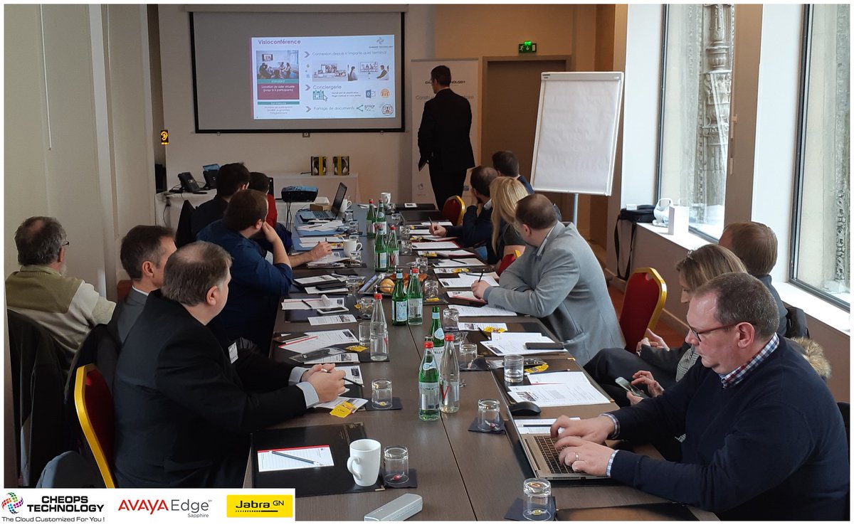 En direct de Rouen pour notre étape du Tour de France dédié aux Communications Unifiées. Au programme : présentation de l'offre Hyper Com® par les experts CHEOPS TECHNOLOGY, et nos partenaires AVAYA &amp; JABRA.
#HyperCom #CommunicationsUnifiees #Rouen <a href="/cheopstechno/">Cheops Technology</a> <a href="/Avaya/">Avaya</a> <a href="/Jabra/">Josh Abraham</a>