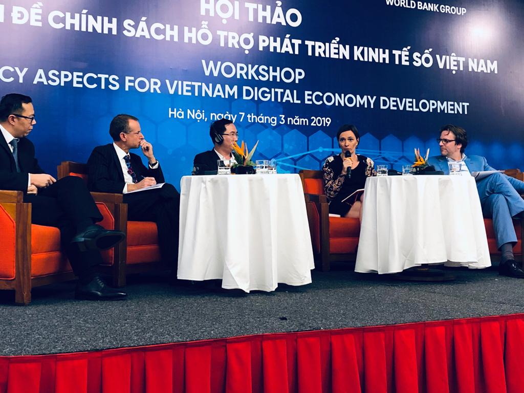 <a href="/ABLIasia/">ABLI</a>'s <a href="/ClarisseGirot/">Clarisse Girot</a> speaks at #digital economy #conference held by <a href="/WB_AsiaPacific/">World Bank East Asia Pacific</a> and Vietnam's Ministry of Industry and #Trade, in #Hanoi, #Vietnam bit.ly/2H2B88R