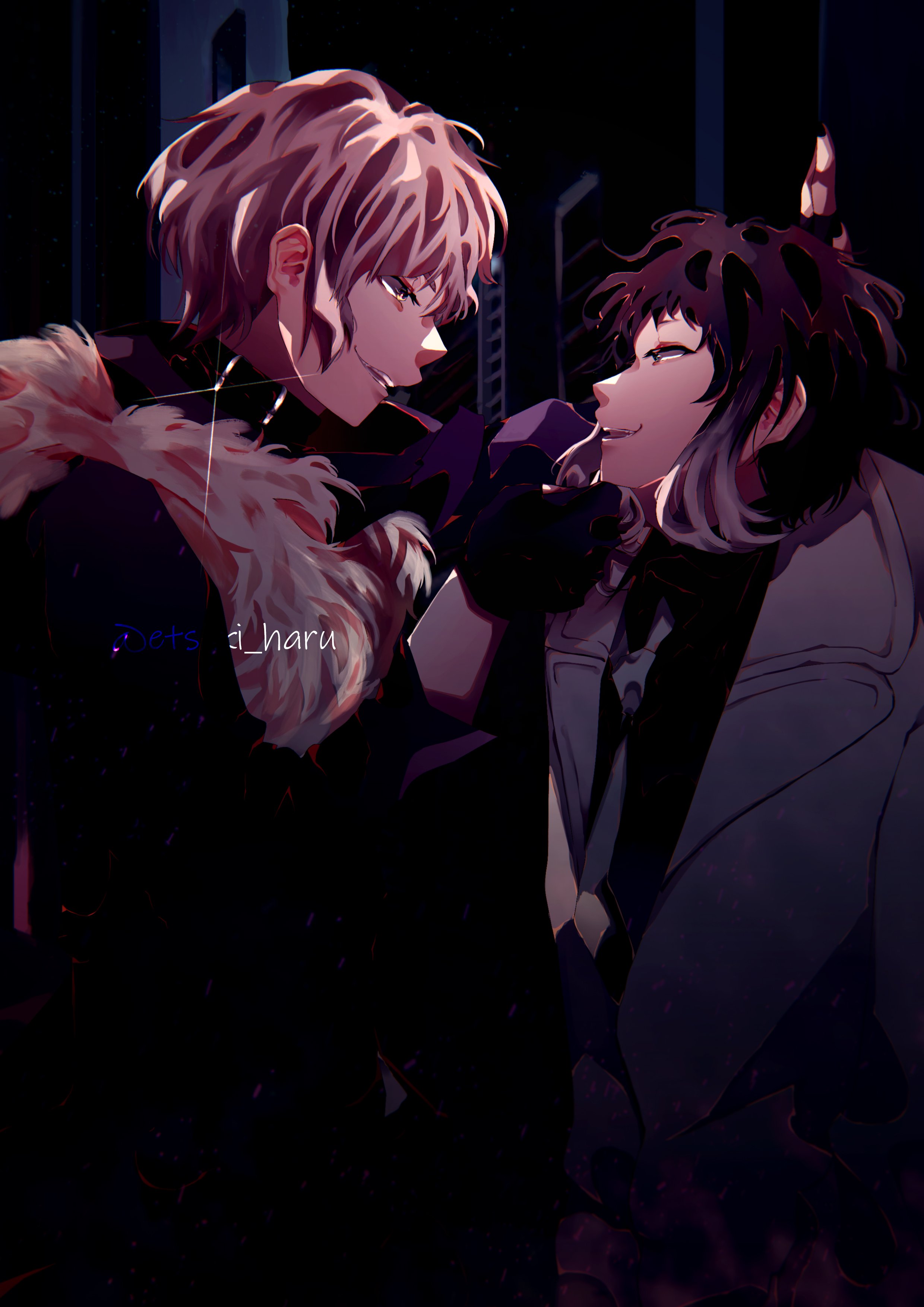 تويتر Etsuki Haru Uni Hiatus على تويتر My White S Day Gift For Nevergonnamake1 Beast Sskk Official Design Came Just In Time Before I Finished It Ovo I Need Atsushi To Kabedon Me
