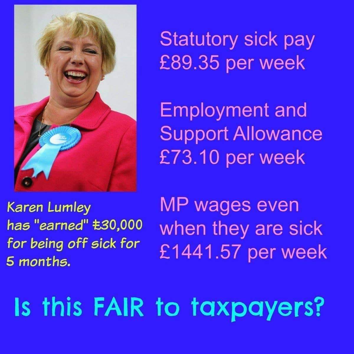 YoxallJessica's tweet photo. This makes me sick i darent be off work sick or go the doctors cos of pissin prescription charges yet they roll around with this much piggin wages for doing what exactly?.???? #sickpay #workers #cantafford #expensivesickness  🤔🤔🤔 https://t.co/FIdZHizTaT