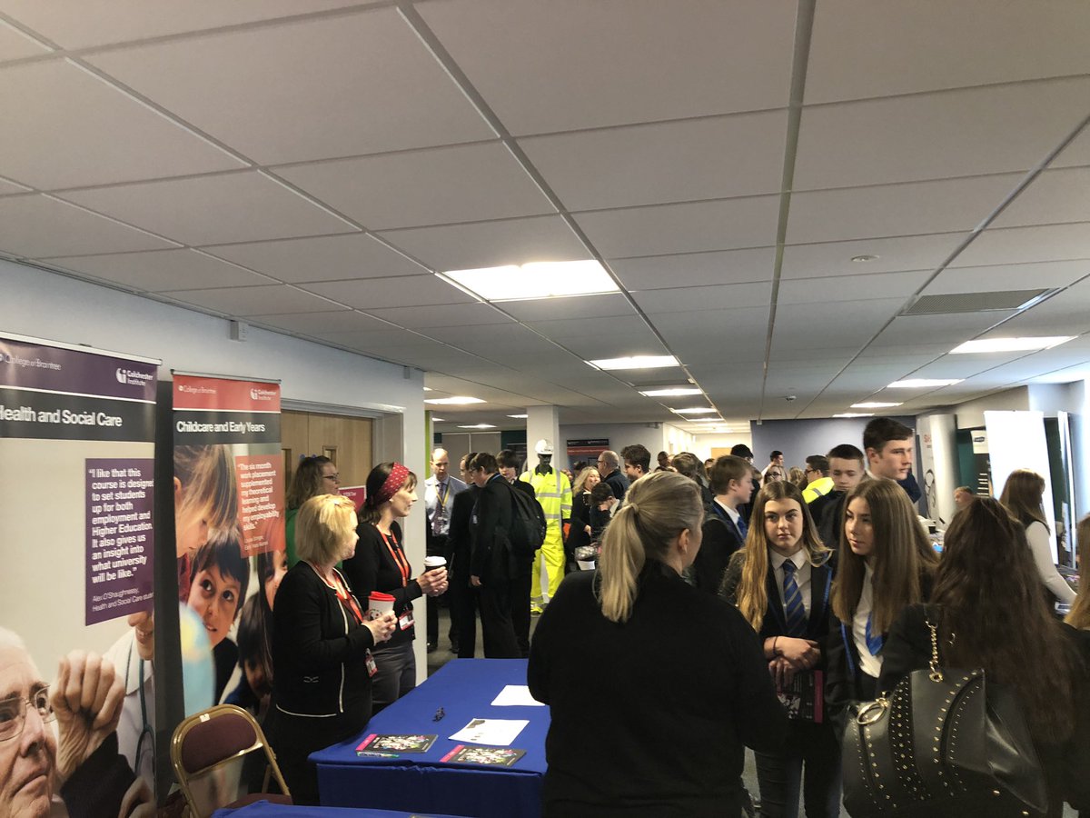 BraintreeDC's tweet photo. We’re at the @ColchesterInst #apprenticeship careers fair today telling year 10 students about our fab apprenticeship programme. But anyone can drop in anytime from 4pm-7pm! 

These guys are from @NewRickstones in #Witham 🙌👍 https://t.co/XKgwlJzHfb
