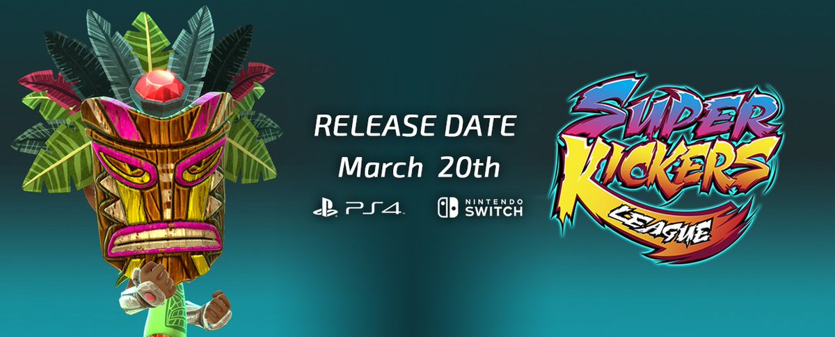 Super_Kickers's tweet image. Super Kickers League will be released on the 20th of March!! 
#superkickersleague #nintendo #PlayStation4