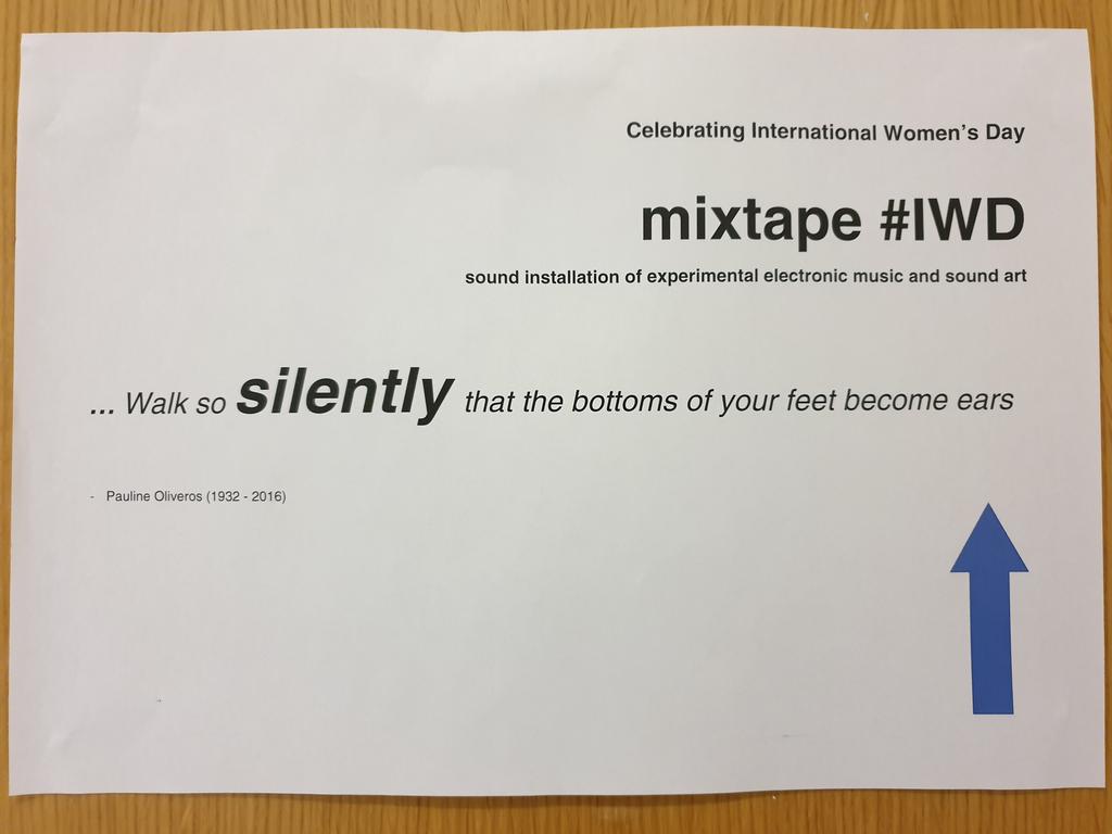 #IWD2019 #Mixtape @MusicDkIT