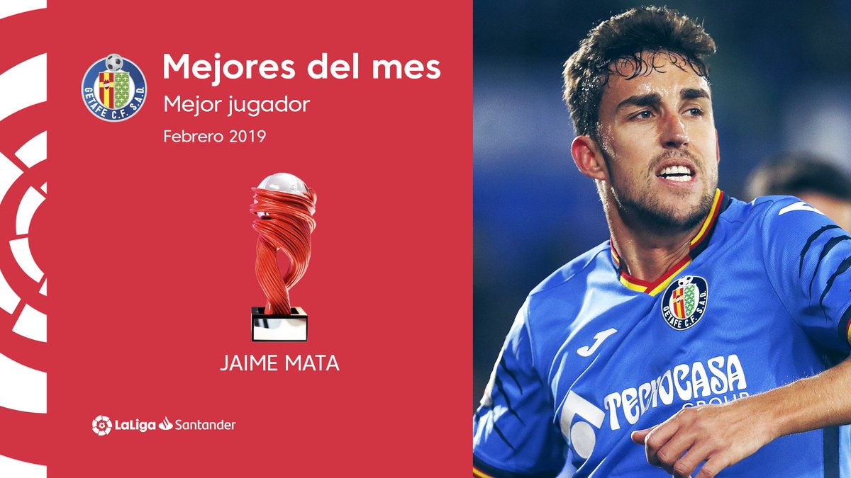 Jaime Mata, mejor jugador del mes.