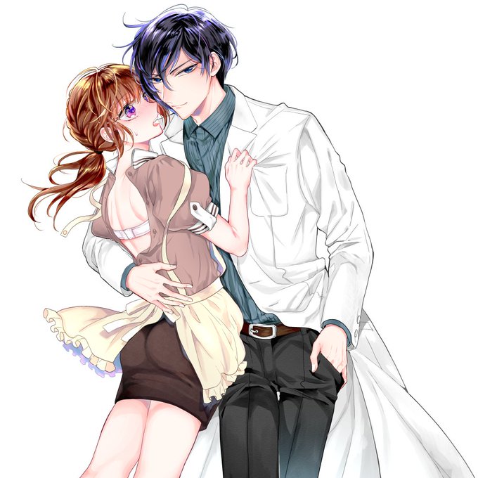 単行本のカバー絵の全体図です!足のほうまで描いてあります～💎 