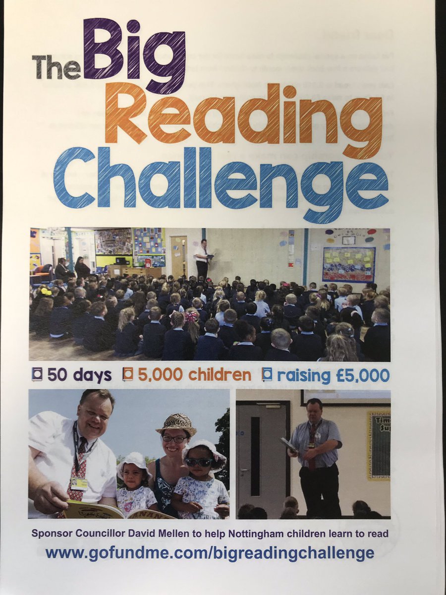 We are delighted to have welcomed @CllrDavidMellen today to read to over 400 children! #WorldBookDay #bigreadingchallenge