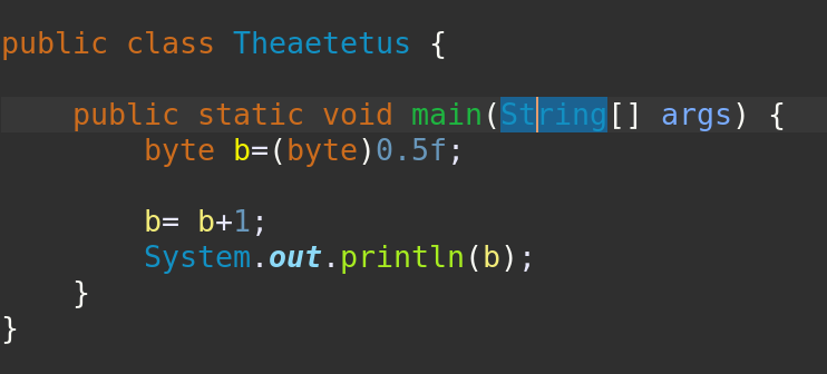 EclipseJavaIDE's tweet photo. What will be the result of running this program? (don't cheat ;) #EclipsePuzzles https://t.co/fGFjufAxOf