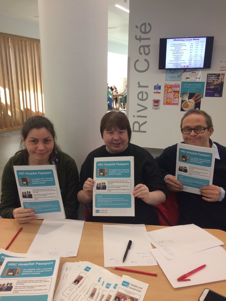 arcni_teamTILII's tweet photo. Omagh TILII at Omagh Hospital raising awareness of the Hospital Passport for people with Learning Disabilities #improve our care @arcnidirector @CClanabogan @publichealthni https://t.co/vg28ZZuow2