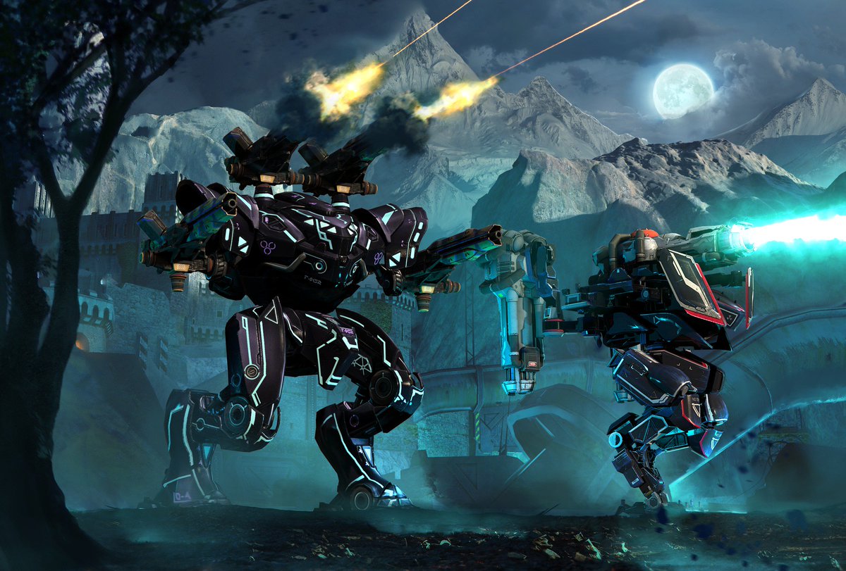 War Robots 新スカーミッシュ カラーフール塗装のロボットを操縦してプレイしましょう