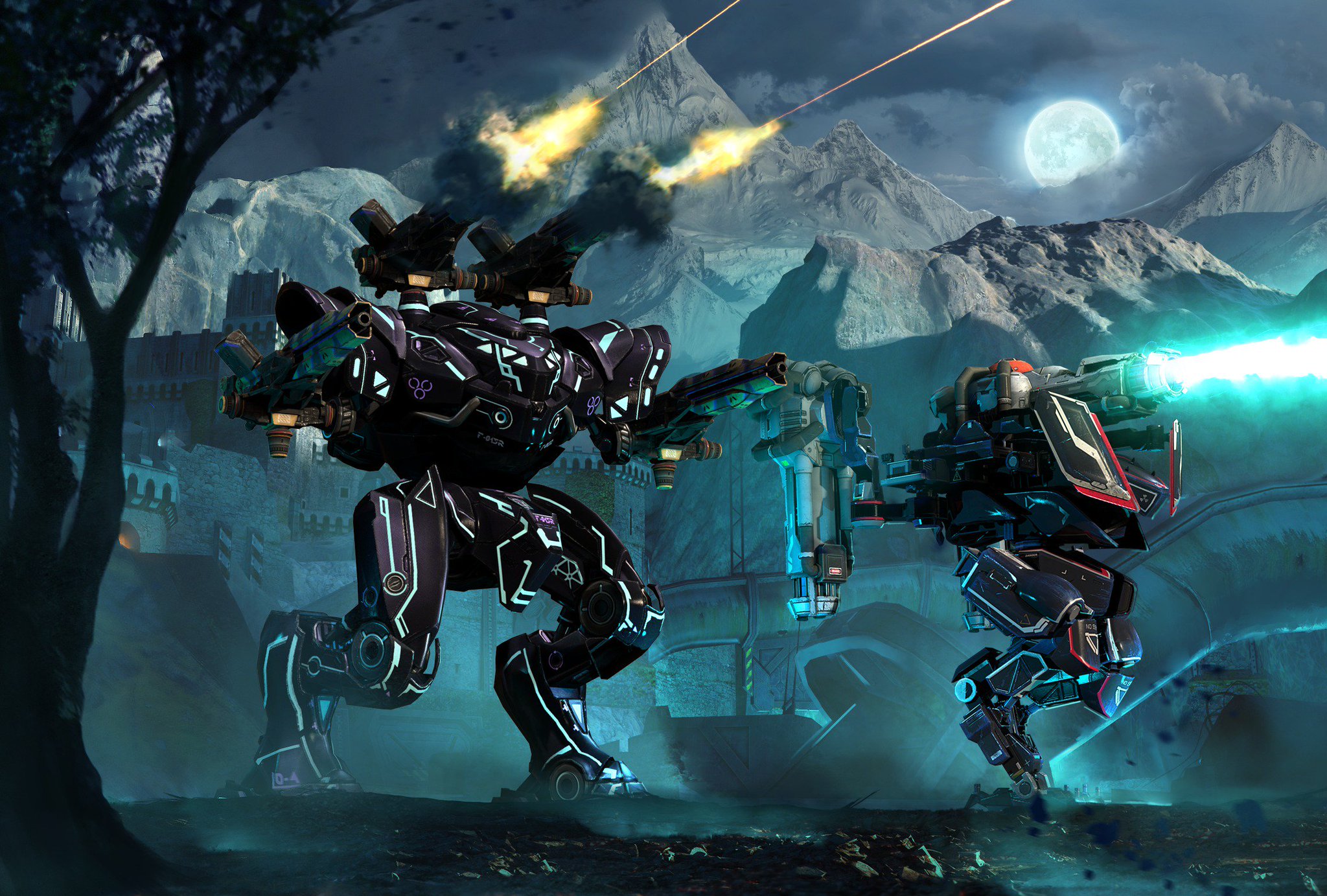 War Robots 新スカーミッシュ カラーフール塗装のロボットを操縦してプレイしましょう