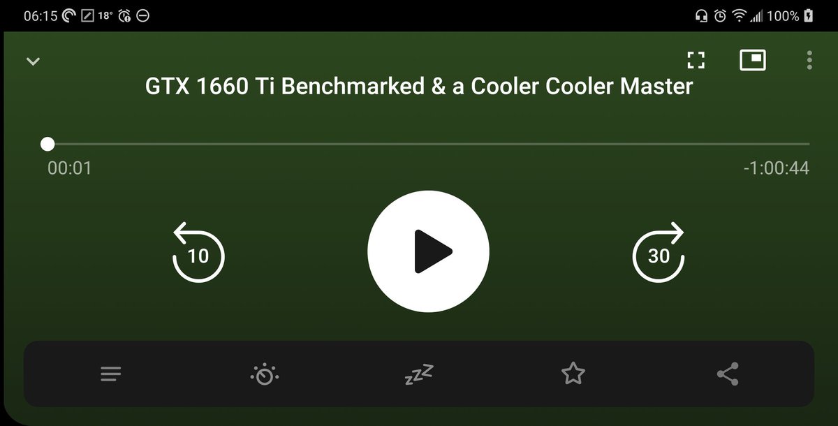 gshamis's tweet photo. @pocketcasts When I press play in landscape mode there is no video to tap on. There is one in portrait. So the only way I can play is to start in portrait then tap to maximize then rotate. Attached screen shot is all I see when I tap play. The sound is playing but video is nowhere https://t.co/7L4UZbJ9op
