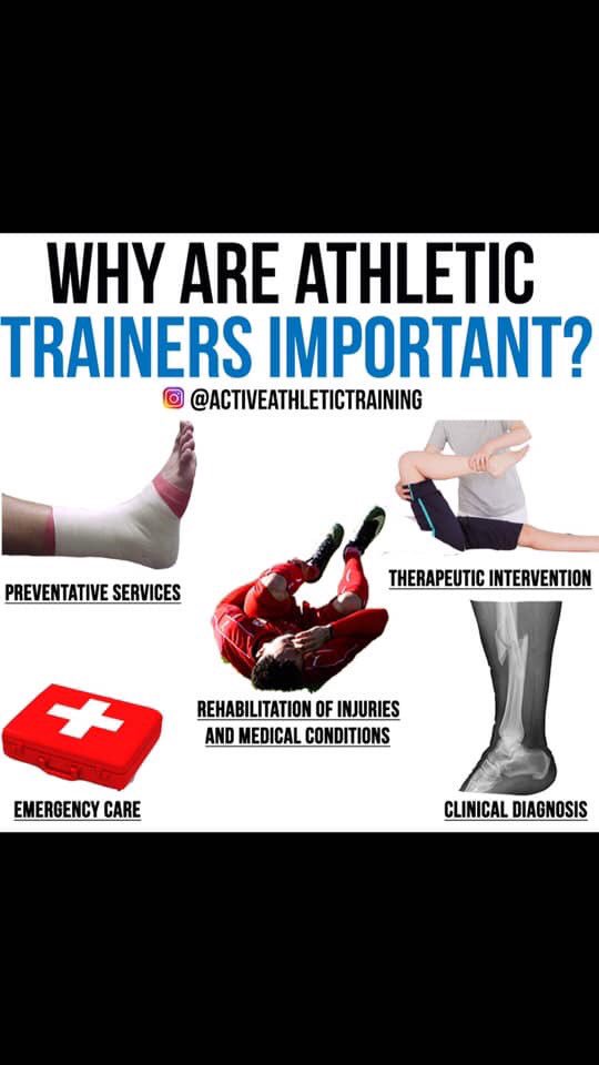 washcoATCs's tweet photo. Athletic Training is so much more than taping ankles...
#natm2019 #AthleticTrainer https://t.co/FiDgoUmzYd