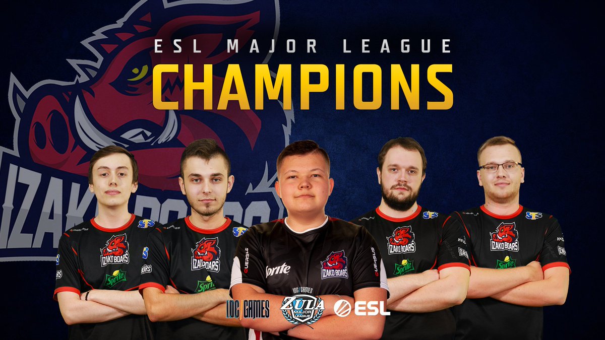 ZulaEurope's tweet photo. Congratulations to 🥇@IzakoBoars and 🥈@PACT_gg
#ZulaMAJOR https://t.co/0OQZB9xjyw