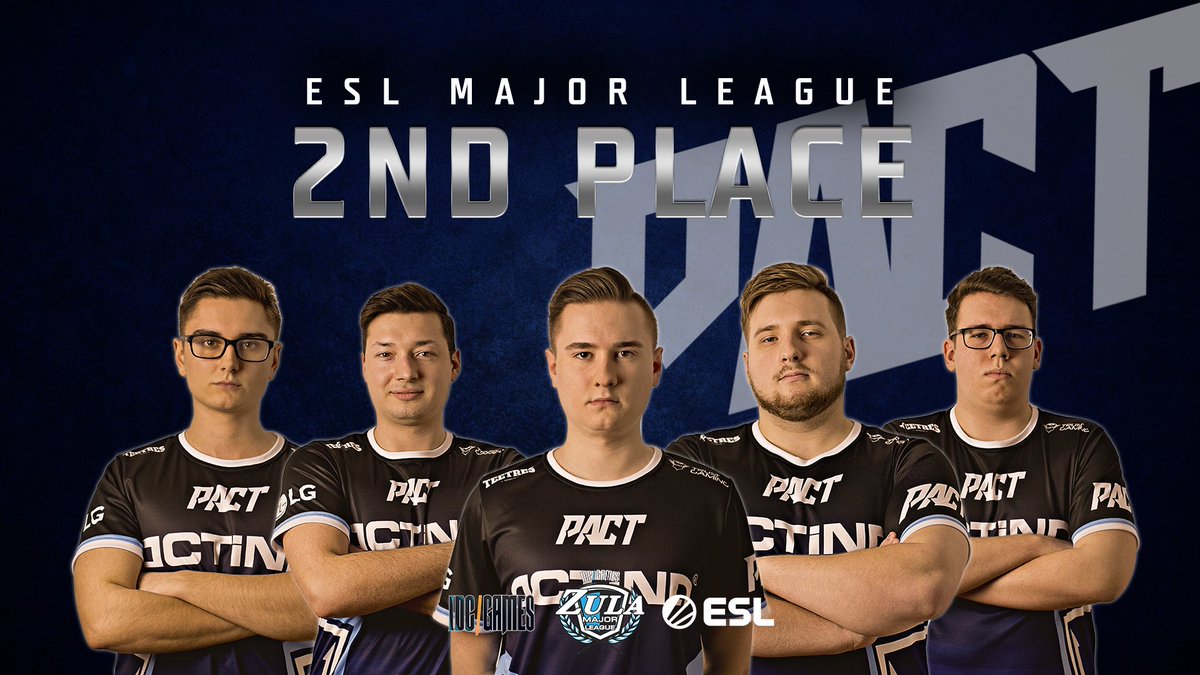 ZulaEurope's tweet photo. Congratulations to 🥇@IzakoBoars and 🥈@PACT_gg
#ZulaMAJOR https://t.co/0OQZB9xjyw