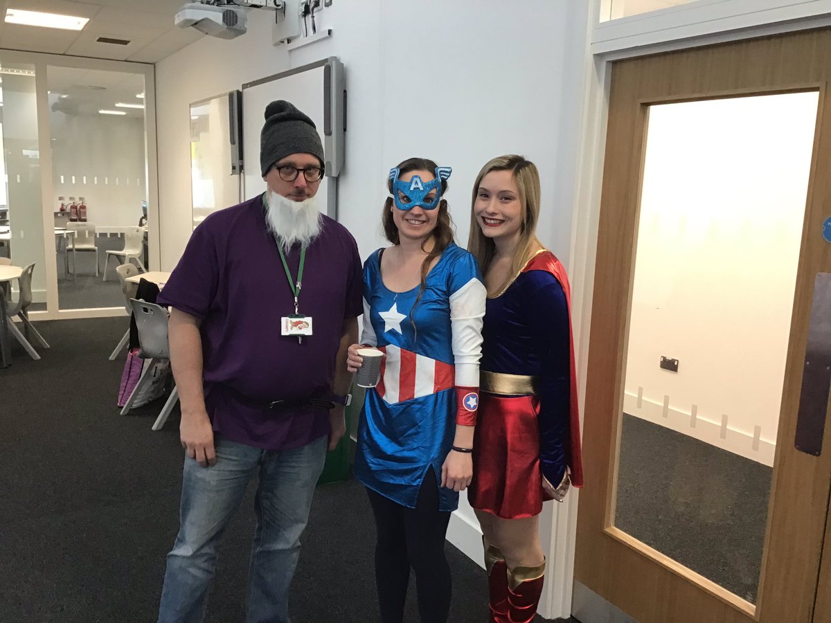 TGAWPrincipal's tweet photo. Super heroes in science! (And they found grumpy!) https://t.co/uuJDWVnorO