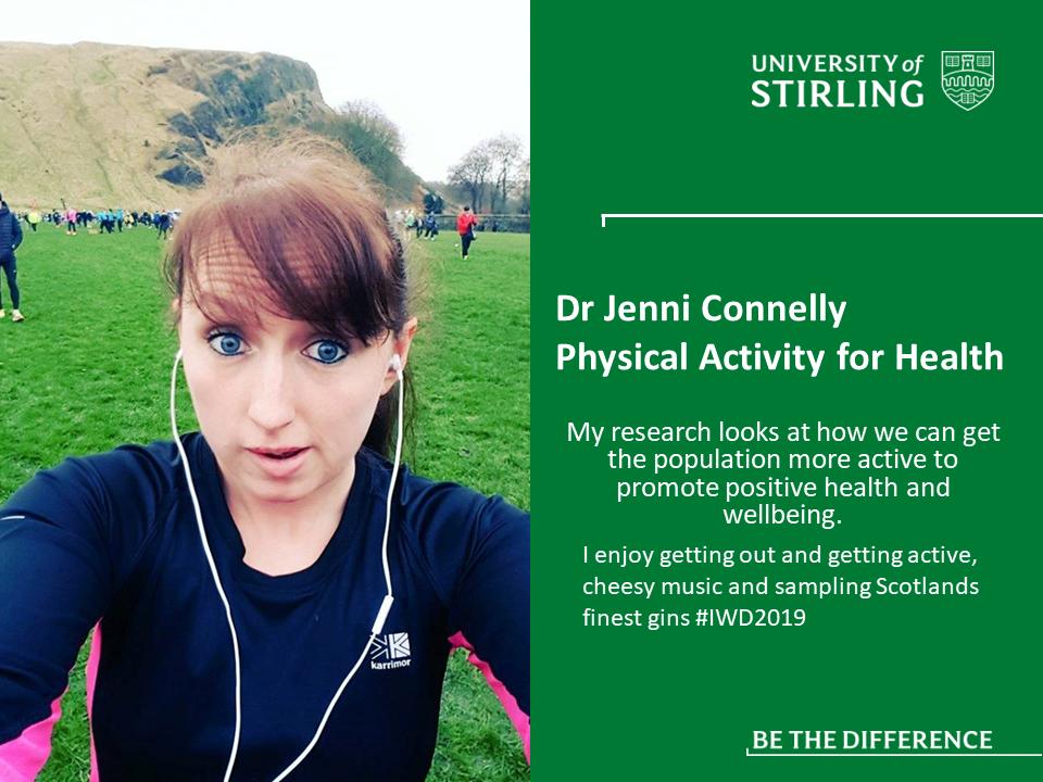 PhysExNutr UStir (@penrgustir) on Twitter photo Sticking to a research theme, next we have <a href="/DrJenniCo/">Jenni connelly</a>. Her research looks at how we can use physical activity to help prevent and manage health conditions. #IWD2019 <a href="/StirFHSS_Athena/">Stirling Health Sciences and Sport Athena SWAN</a> <a href="/StirUniWIS/">Stirling Women in STEM</a> Sticking to a research theme, next we have <a href="/DrJenniCo/">Jenni connelly</a>. Her research looks at how we can use physical activity to help prevent and manage health conditions. #IWD2019 <a href="/StirFHSS_Athena/">Stirling Health Sciences and Sport Athena SWAN</a> <a href="/StirUniWIS/">Stirling Women in STEM</a>