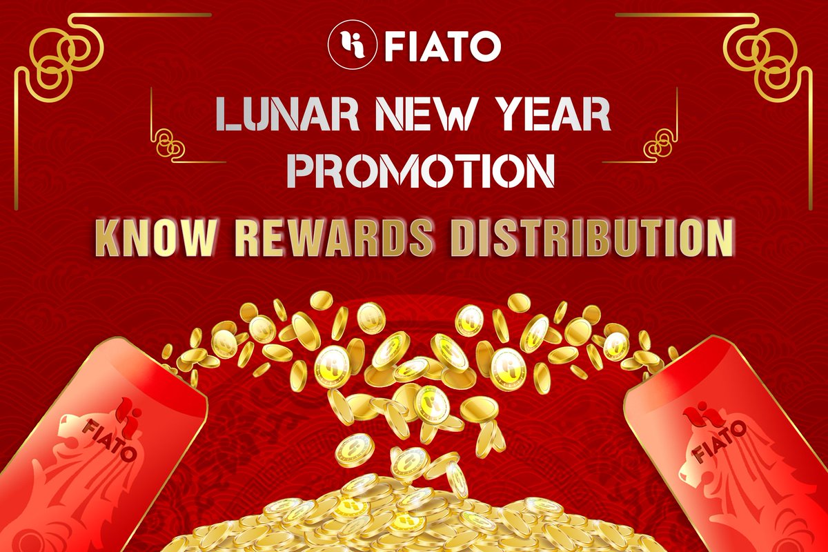 KryptonoEx's tweet photo. Dear KNOWers,
🌟We are pleased to announce that rewards for our FIATO Lunar New Year promotion have been distributed. Log in now to check your winnings!
Thank you for your support.
#blockchain #kryptono #trading #payments
#wallet #exchange #promotion #lunarnewyear #Pigyear https://t.co/t6392Z95cB