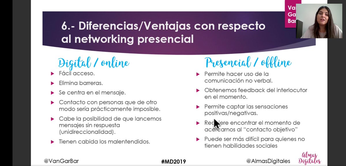 contacteando's tweet photo. @VanGarBar en #MD2019 #Markepedia
Un placer conocerla en el #DCM18
el pasado año. Haciendo lo posible por volver a coincidir este año 2019.
Escuchando con interés.
Vemos más ventajas a favor del #networkingpresencial
Nuestra razón de ser, el #mercadolocal https://t.co/okcircBZw3