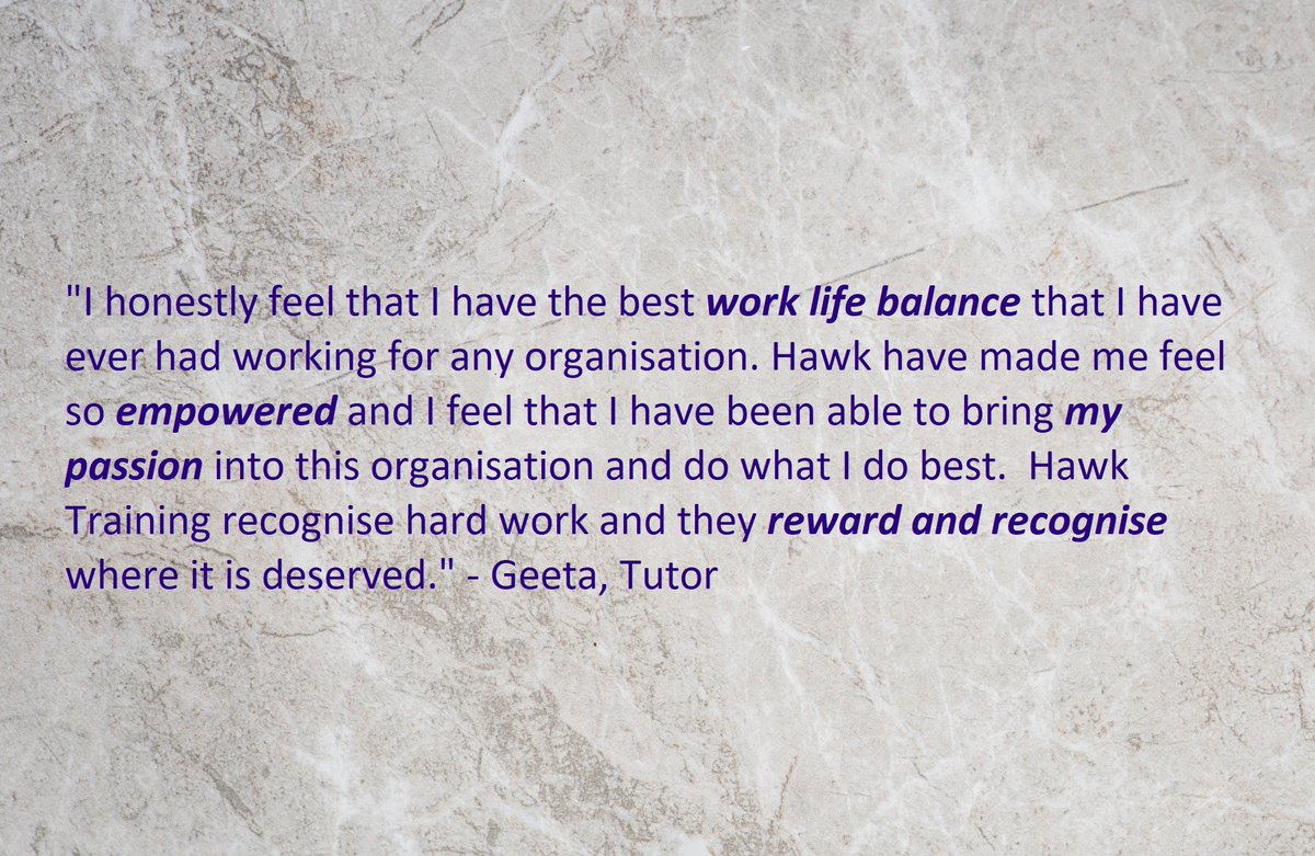Hawk_Training's tweet photo. Each one of our employees are the foundations of our company and integral to making our business work. Read some of their case studies here: https://t.co/lzE6Wm22yl #Hawkis30 https://t.co/F2ysRQJzeF
