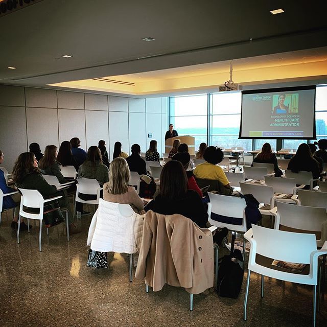 Great event this morning highlighting our Health Care Administration degree! <a href="/tccnhs/">NUR 150</a> #imintherightplace ift.tt/2IWT8TG