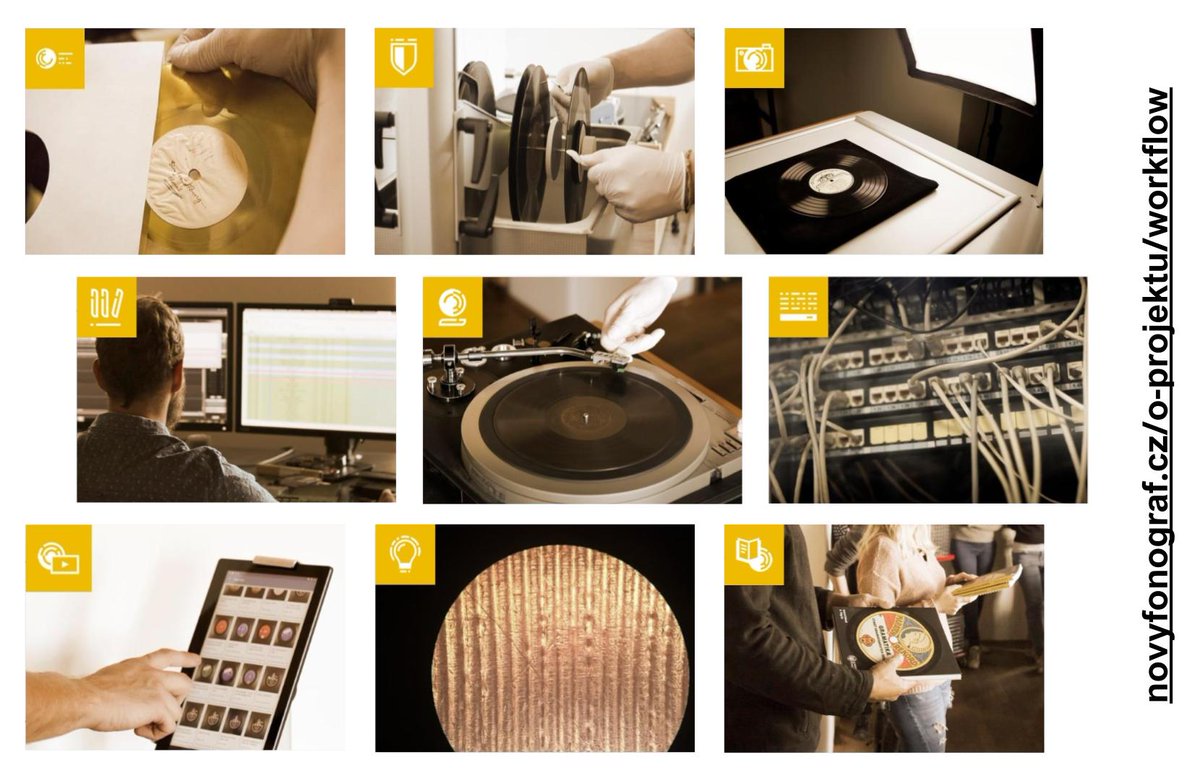 new_phonograph's tweet photo. Our unique digitization workflow was developed for Czech cultural heritage institutions and its collections. Read more about every step here: 
CZ: https://t.co/fLR8eZYWhr
ENG: https://t.co/MZrwyavwYy https://t.co/UVeAkS4l9B