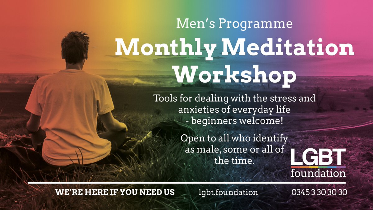LGBTfdn's tweet photo. Our next meditation class will be on March 19th , and as this is the 1st class of spring, we will be meditating on the concept of change and acceptance. https://t.co/a3qUyKgxGj