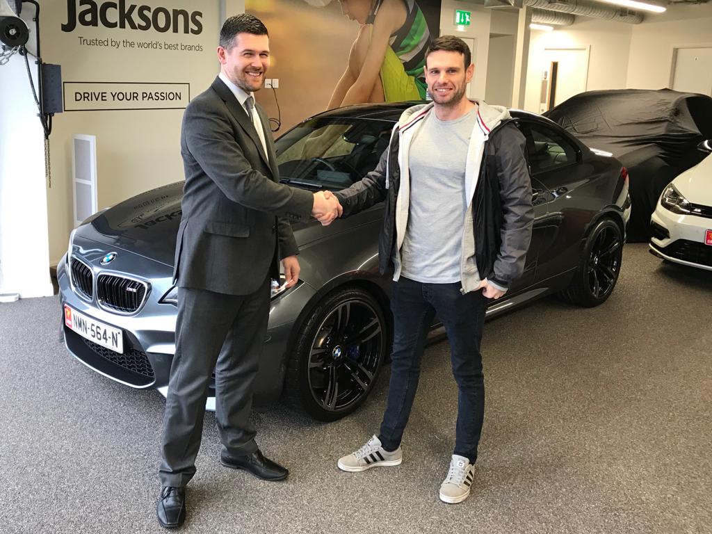 Here is Daniel McMahon collecting his BMW M2 Coupe from Sales Exec Chris. Daniel test drove a manual M2 from our stock but was looking for an auto which we were able to source from the mainland for him.

We wish him many happy miles in this superb performance car. #Happyhandover