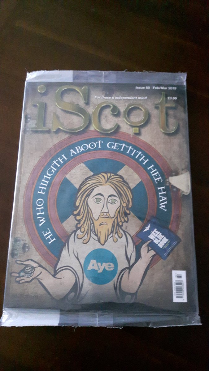 linannlum's tweet photo. Oops! Forgot to show off this fabulous cover! #iScotMagazine 💙 https://t.co/xpnDK4s0c4