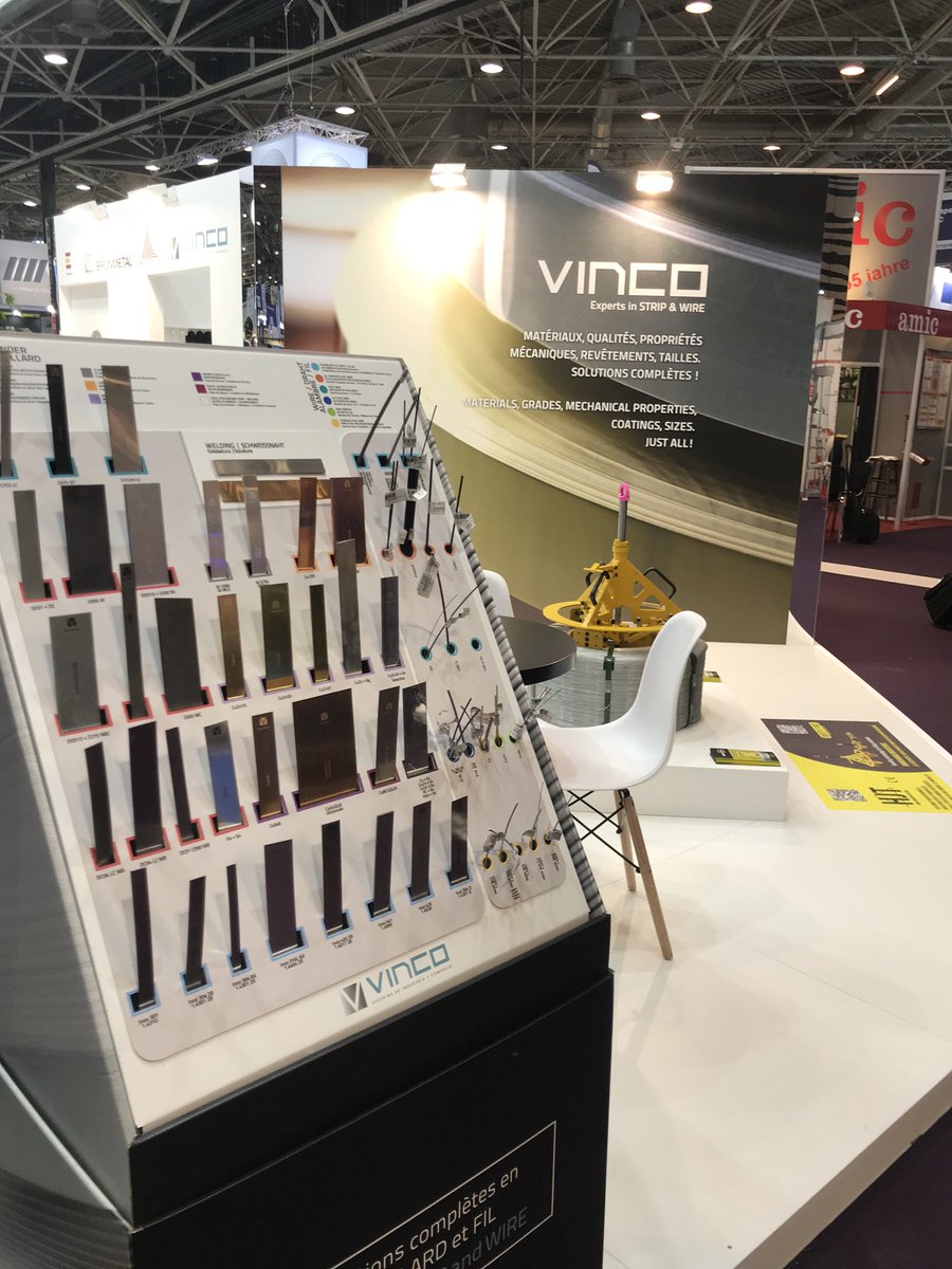 VINCO_Oficial's tweet photo. Visit us at #Midest2019 till 8th March. Stand 6G41. Request your badge at the following link 👉👉 https://t.co/TR6e6XTLqh #GILyon2019 @Salon_GI @eurexpo_ #Midest https://t.co/iD8qsIIV21