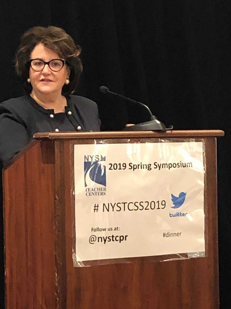 wendysvitek's tweet photo. @nystcpr 
Commissioner Elia speaks to Teacher Directors at the 2019 Spring Symposium https://t.co/xyPTjMYD3d