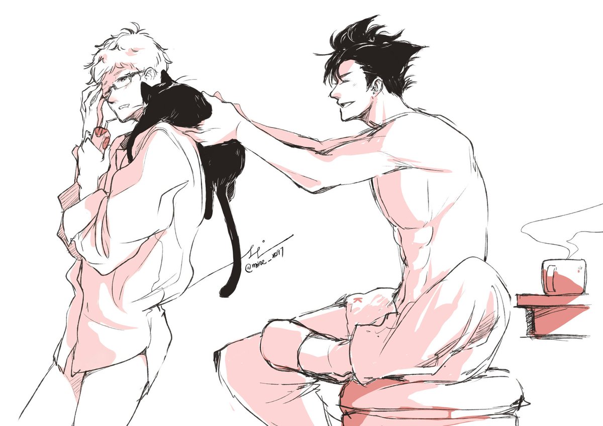 พ่อแมวมาแล้วจ้า 

#คุโรสึกกี้
#クロ月