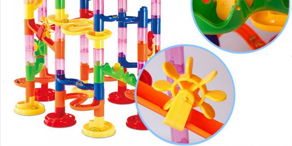 #hashtag4 Set Marble Construction Building Blocks