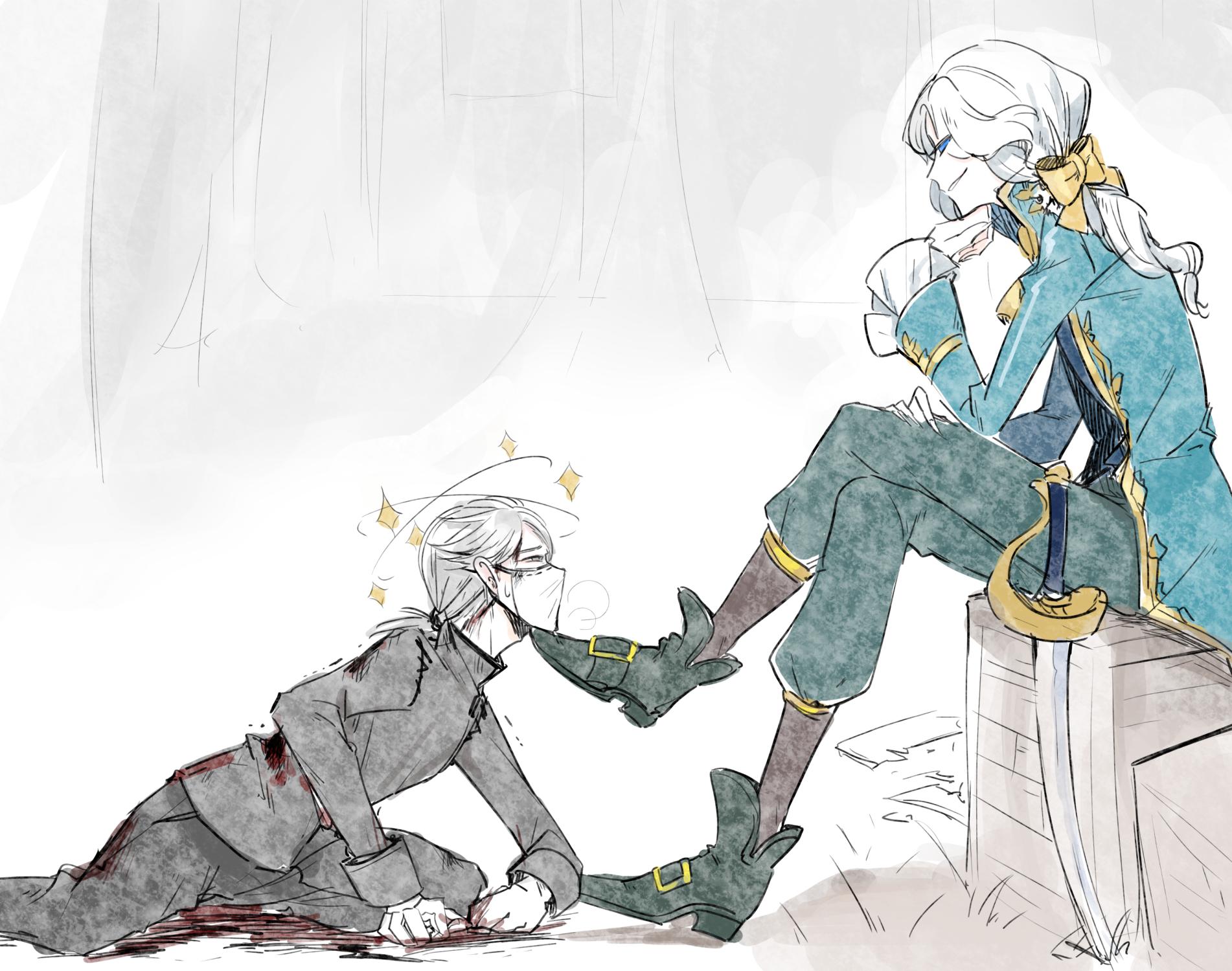 ぽにたさん 残狂ウ03ab Twitterissa 出血死待ち 第五人格イラスト Identityvイラスト