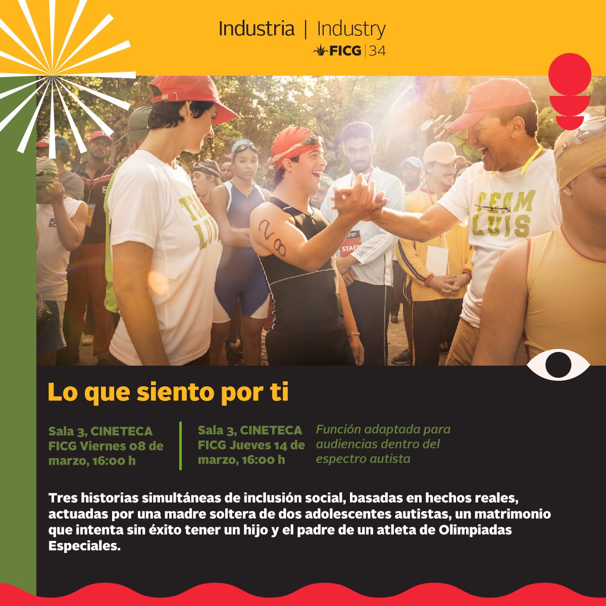 LoQeSientoPorT's tweet photo. Primera proyección internacional dentro de @IndustriaFICG de la 34ta edición Festival Internacional de Cine de Guadalajara @FICGoficial  
Funciones especiales abiertas al público en la @CinetecaFicg 
Viernes 8/mar, 4pm
Jueves 14/mar, 4pm

#FICG34 #estreno #cinedominicano https://t.co/9LazH8chJx