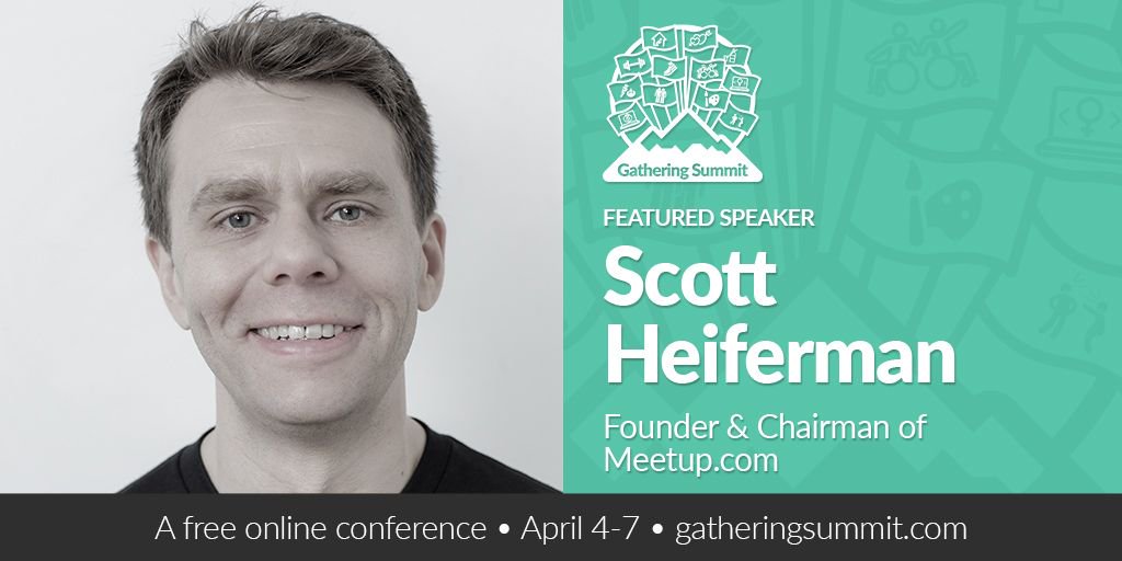 GatheringLab's tweet photo. What are the three keys to a successful @meetup group? What's the future of connection and belonging? 

Learn about the amazing books on Meetup founder @heif's shelf and more in our interview with him at @gatheringsummit, April 4-7! 

https://t.co/mH8AnRFR4z https://t.co/OZjOWRRdTP