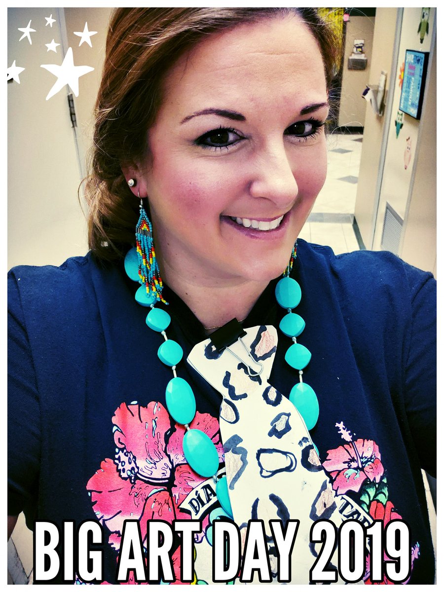 MeganPeppers's tweet photo. Happy big art day! #bigartday19 @ConroeFineArts @LeopardsLead
#CISDinspires
#CISDcreates
#ArtTiesUsTogether
#TAEA
#Leopardstweet
#LeopardsLearn
#conroefinearts
#LeopardsLead
#lovemyjob
#elementaryart
#elementaryartteacher
#kidscreate
#arteducation
#artteacher
#bigartday19 https://t.co/KPnLvcaIPa