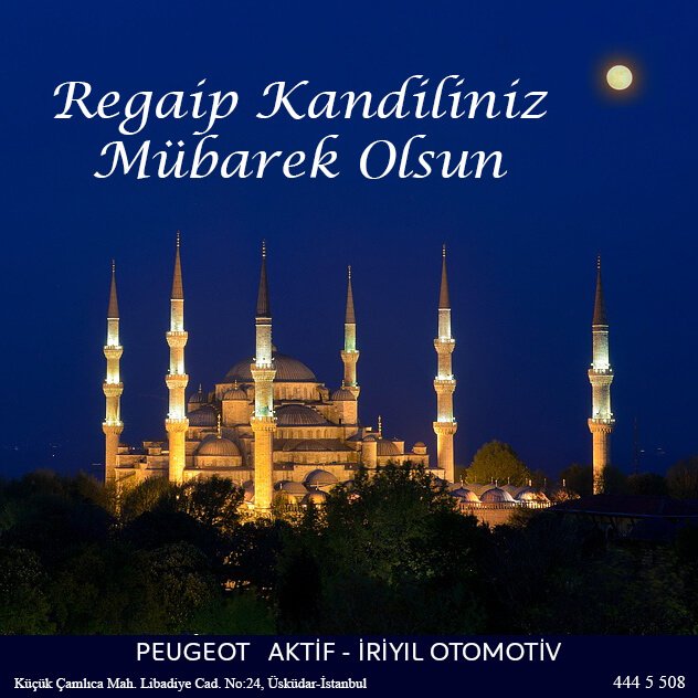 Aktifiriyil's tweet photo. Regaip Kandiliniz Mübarek Olsun...
https://t.co/XqOUcDx4oQ https://t.co/68CR9SzMug