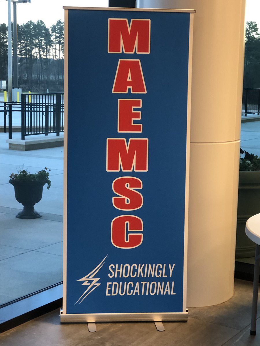 MAEMSC1's tweet image. If you are not here, or on your way, you’re wrong! #maemsc2019