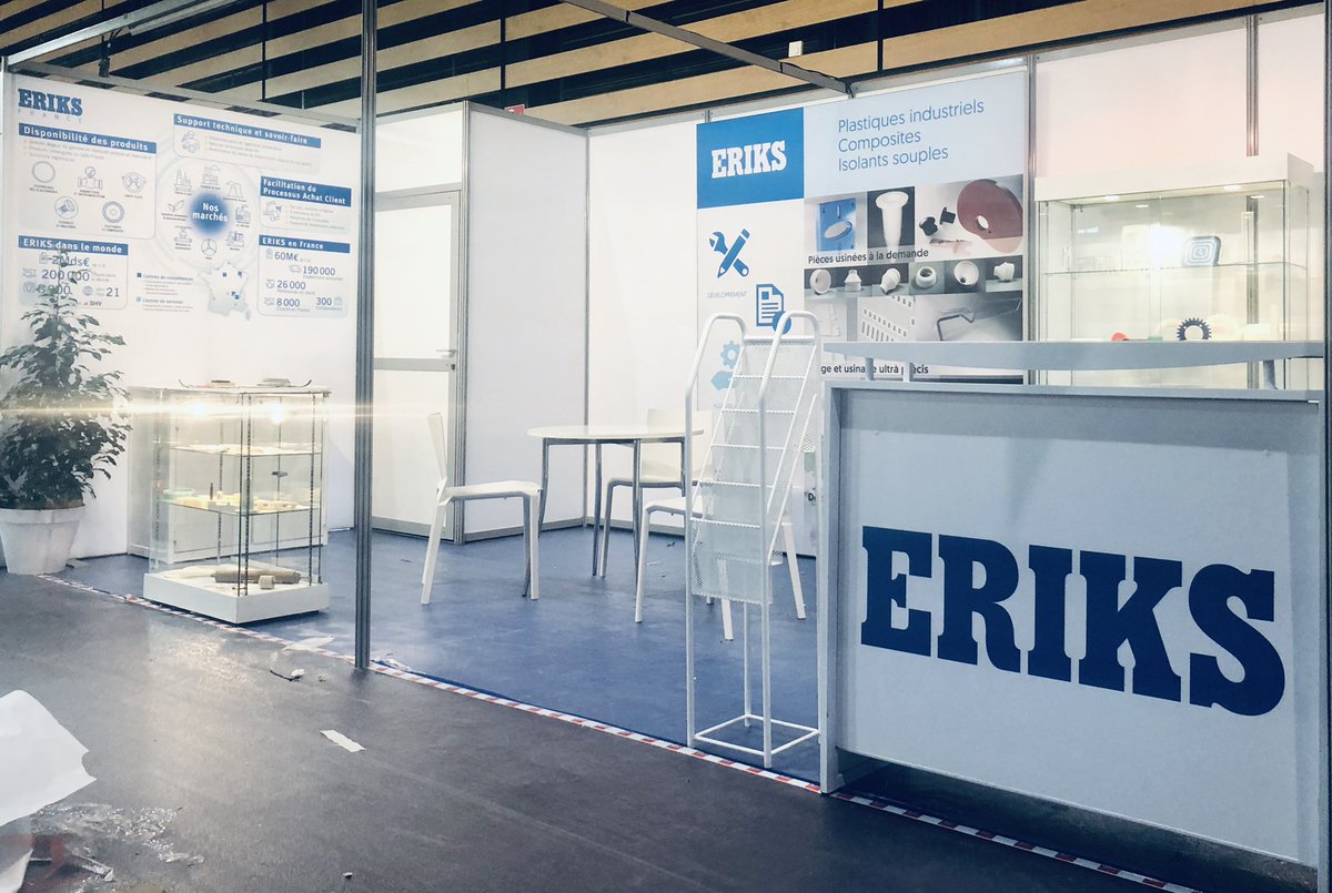 SOLIEXPO's tweet photo. Le #stand #exposition de @Eriks au #salon #pro #midest #2019 à #eurexpo #lyon BY @SOLIEXPO #impression #print 💯 % #MadeinFrance @Midest_ @Salon_GI https://t.co/oGQLBOC3bw