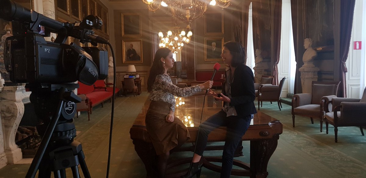 Debriefing de la plénière de ce matin en cours...
Discussie met de senatoren over de sessie van deze ochtend...