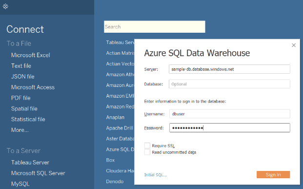 Predireanalyze's tweet photo. @tableau has Introduced @Microsoft #Azure #SQL  #DataWarehouse connector. Read the full article by Madeleine Corneli https://t.co/R1MuQzSu28

#predire #analyzedata #Tableau #Businessintelligence #insights #datavisualization #analytics https://t.co/ujH9XtVJ0T