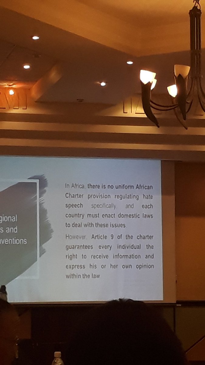 halloangala's tweet photo. It seems that Africa is lagging behind in establishing universal regulation s on hate speech https://t.co/RDGSr4ME1W