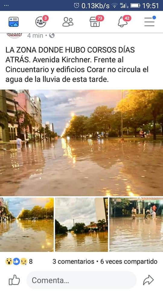 Esto esta pasando en Formosa!! Es increíble ver lo que hace el populismo... Recién me llegaron estas imágenes... La formozuela con un maduro criollo... Y lo van a seguir votando!! Con el nombre de la avenida esta todo dicho...