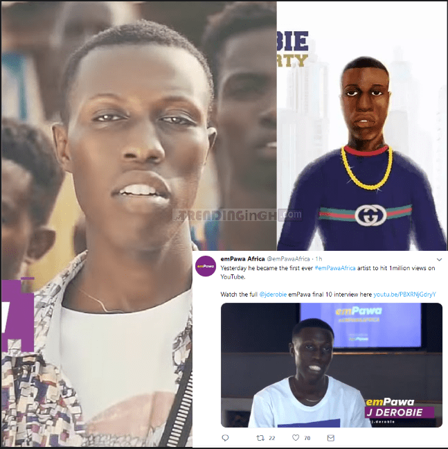 Updates_Base's tweet photo. J. Derobie Sets New Record With His “Poverty” Hit Song https://t.co/MCYvncu5Fe https://t.co/zzM8YxWsG3