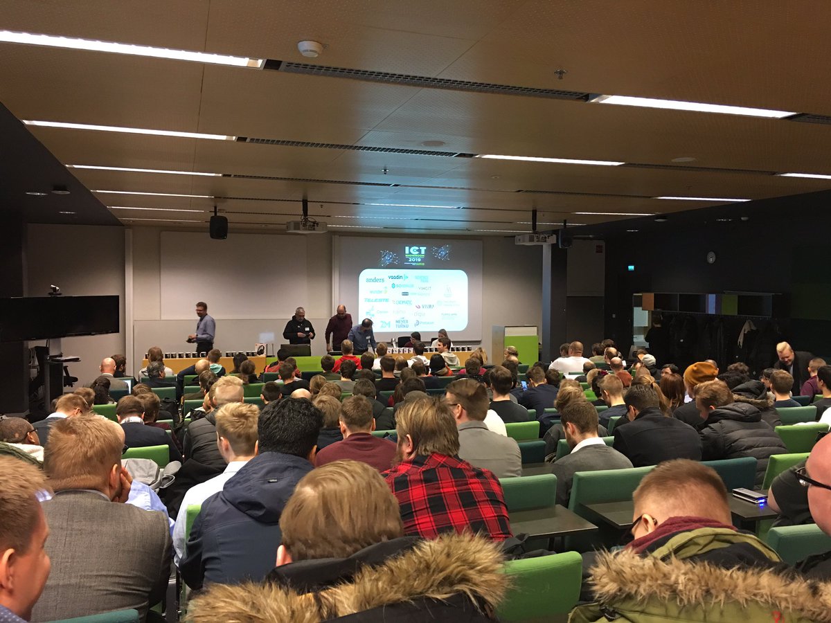 TechTurkuWeek's tweet image. ICT-Showroomin palkintojenjako käynnissä!