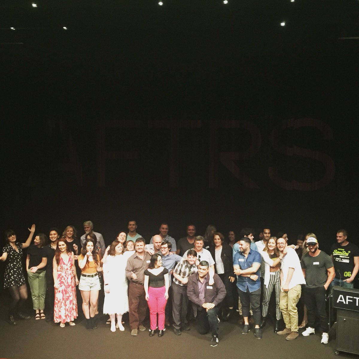 So proud to show our amazing cast and crew the product of all their hard work! An amazing night! #grateful #kairosfilm #featurefilm