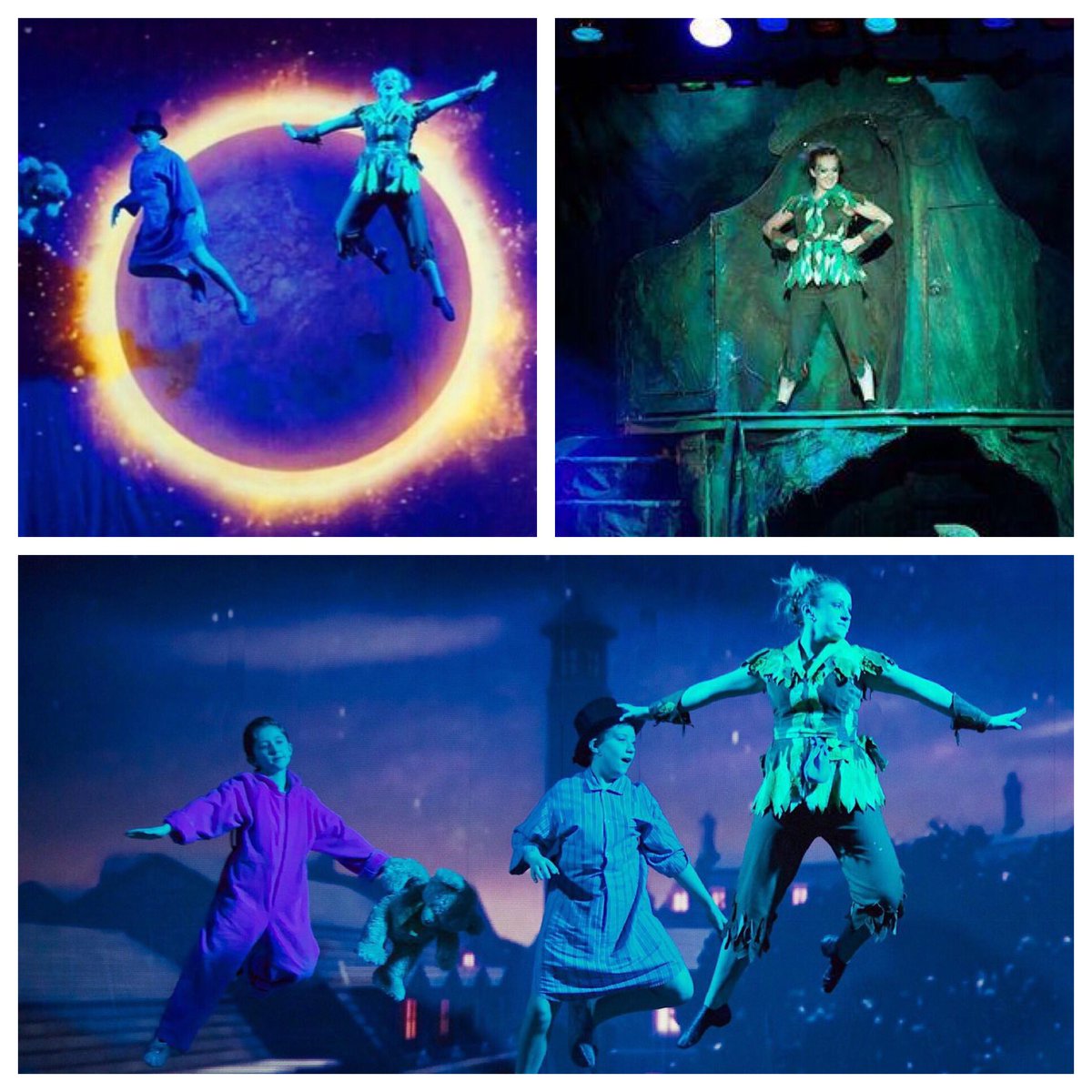 JeffreyandWhite's tweet photo. Also in Northern Ireland was @EllenHasson who played the title role in Peter Pan at @MillenniumForum https://t.co/QlajcrTMil