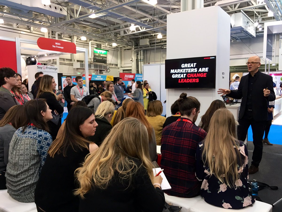 TheodoraLuca's tweet photo. We are in the business of change. @ThomasBarta @MWLive19 @xeimmarketing #MWLive19 #marketing https://t.co/lQunE73Tlk