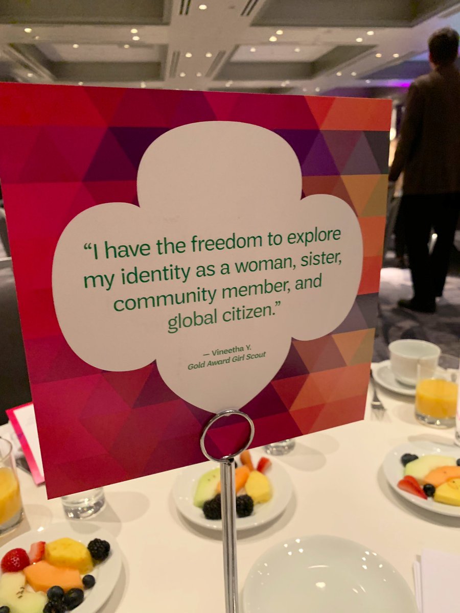 Quick shout-out to our amazing and inspiring Gold Award Girl Scouts, who are paving the way for young women everywhere. #leadingwomen